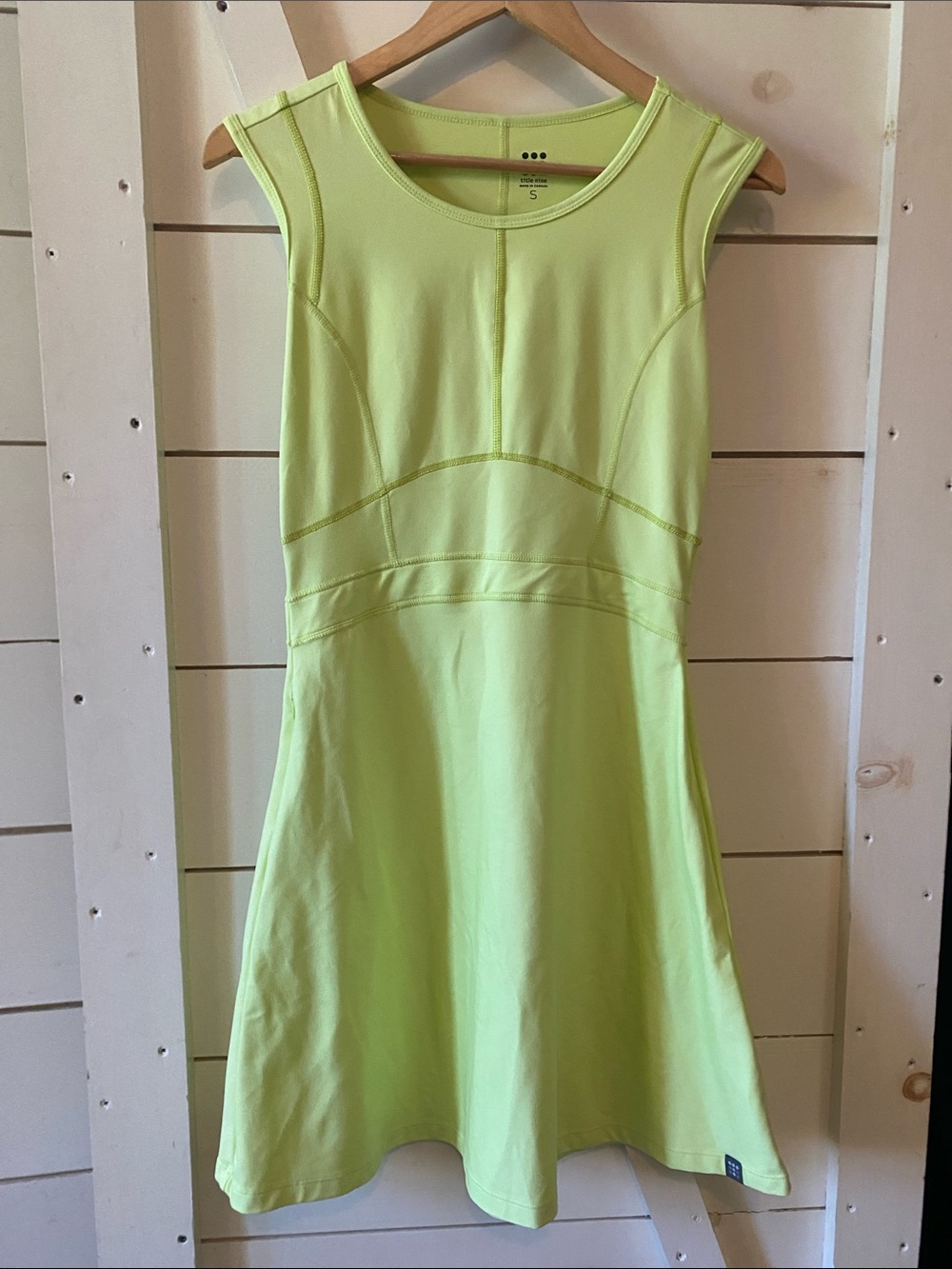 Title Nine Green Tennis Dress